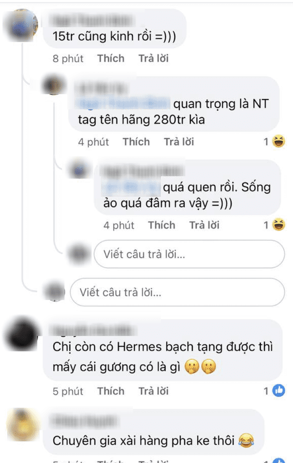 Ngọc Trinh bị tố mua gương fake 2