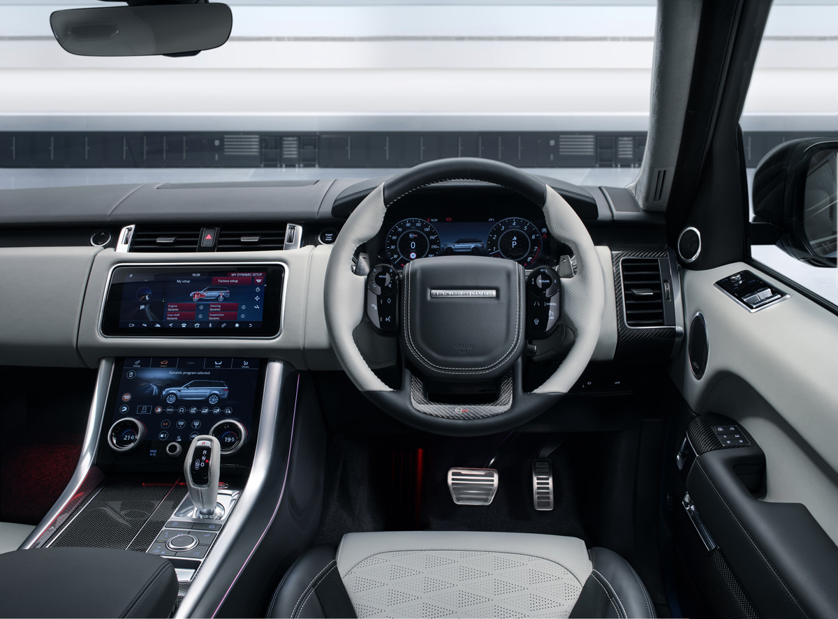 Nội thất Range Rover Sport SVR Ultimate mới