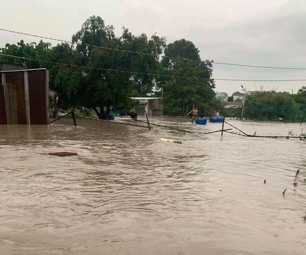 Đồng Nai: Mưa như trút nước, nhiều khu vực ở TP Biên Hòa ngập sâu - 1