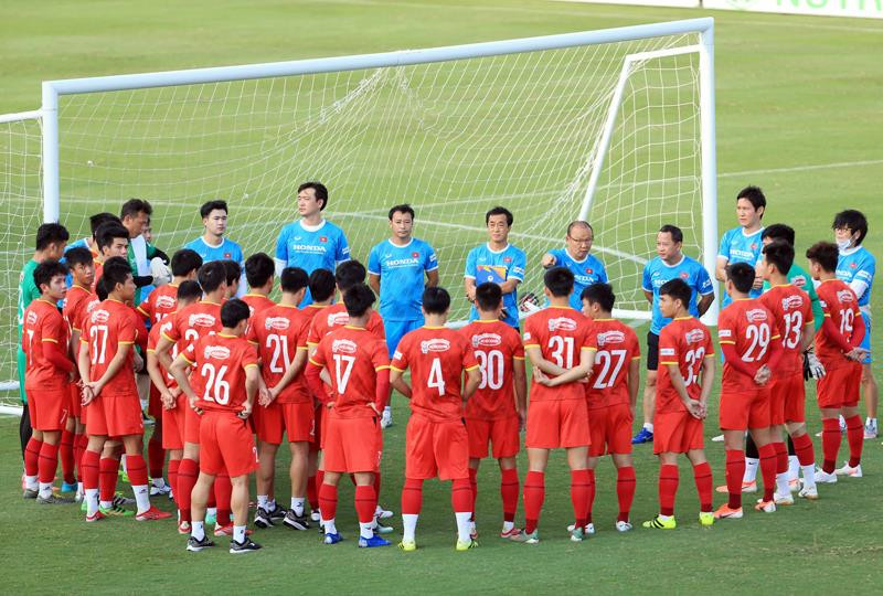 Tuyển Việt Nam đấu U22 Việt Nam trước ngày dự vòng loại 3 World Cup 2022 - 1