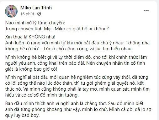 Miko Lan Trinh làm rõ nghi vấn trà xanh, bạn trai bội tình-4