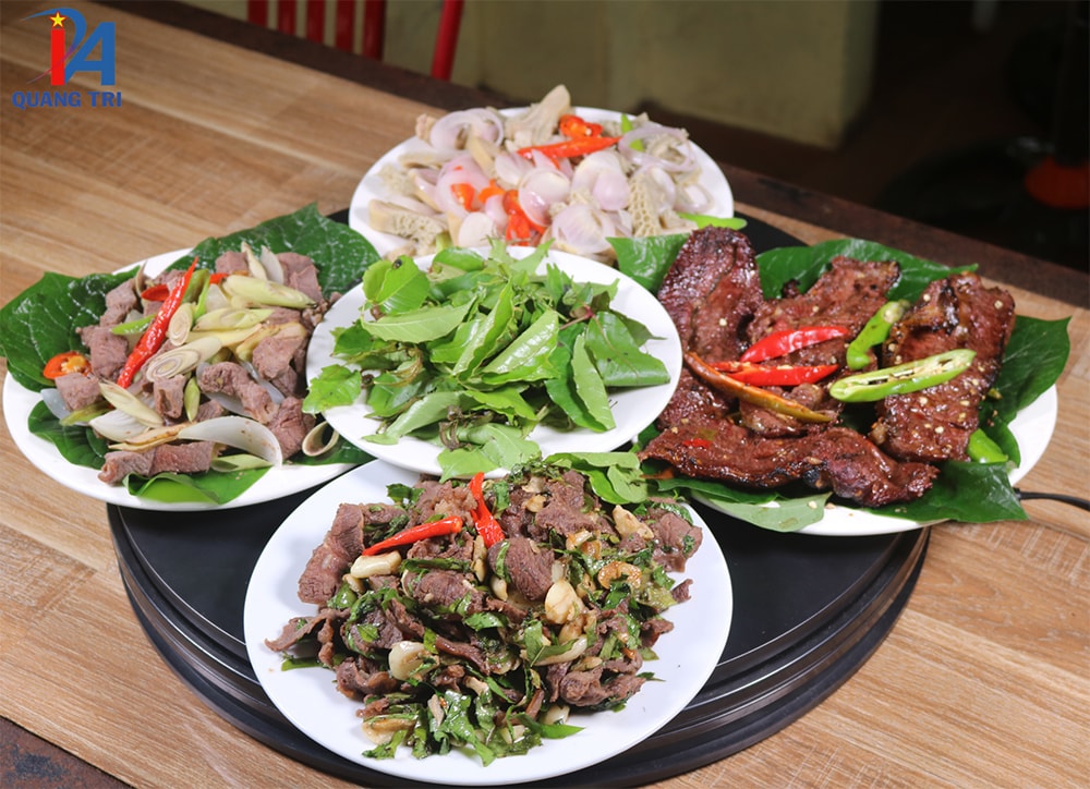 Thịt trâu lá trơng – Top “20 món ăn Việt Nam mới lạ” ở Quảng Trị - 3
