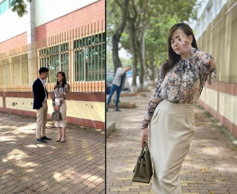 Phương Oanh lên đồ chanh sả, xách túi Hermès... đi mua lòng?-4