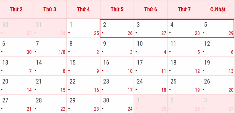 Lễ Quốc khánh 2/9 năm nay, người lao động được nghỉ tối đa bốn ngày, từ thứ Năm 2/9 đến Chủ nhật 5/9