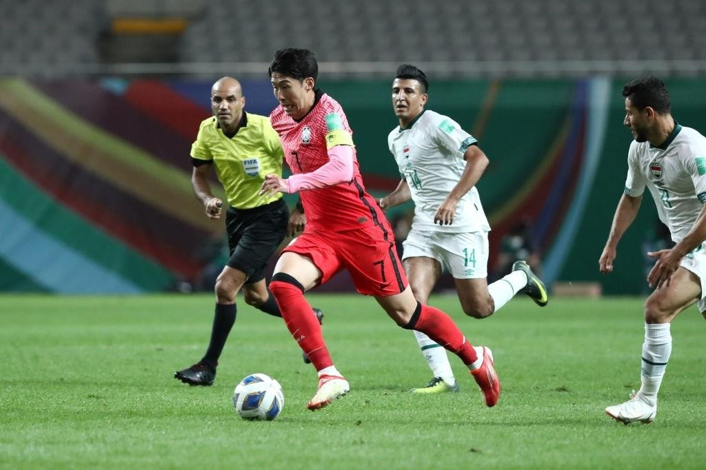 Vòng loại World Cup 2022: Son Heung-min tịt ngòi, Hàn Quốc hòa Iraq - 1