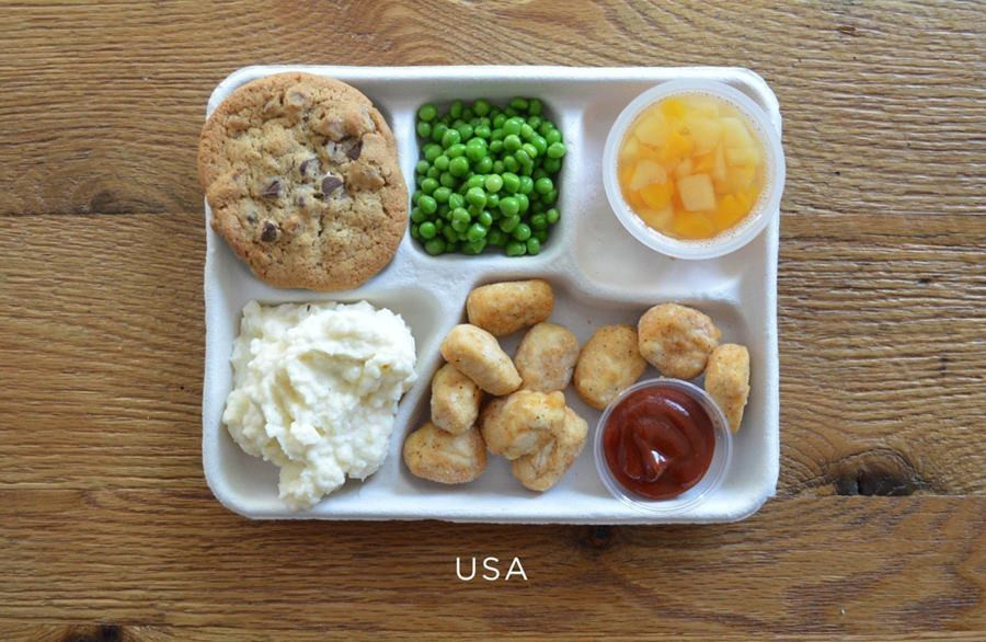 Vòng quanh thế giới xem học sinh ăn gì vào bữa trưa ở trường - 6