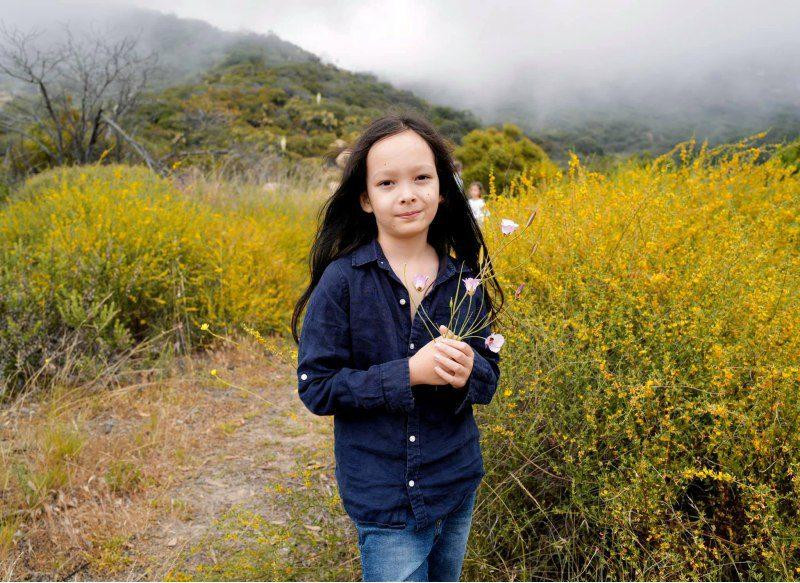 Quý tử nhà sao Việt tóc dài bồng bềnh, có bé trông như con gái-4