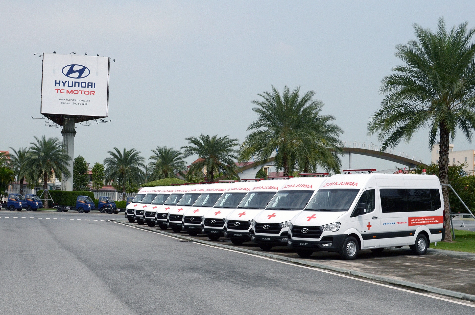 Dàn xe Hyundai Solati cứu thương Dàn xe Hyundai Solati cứu thương
