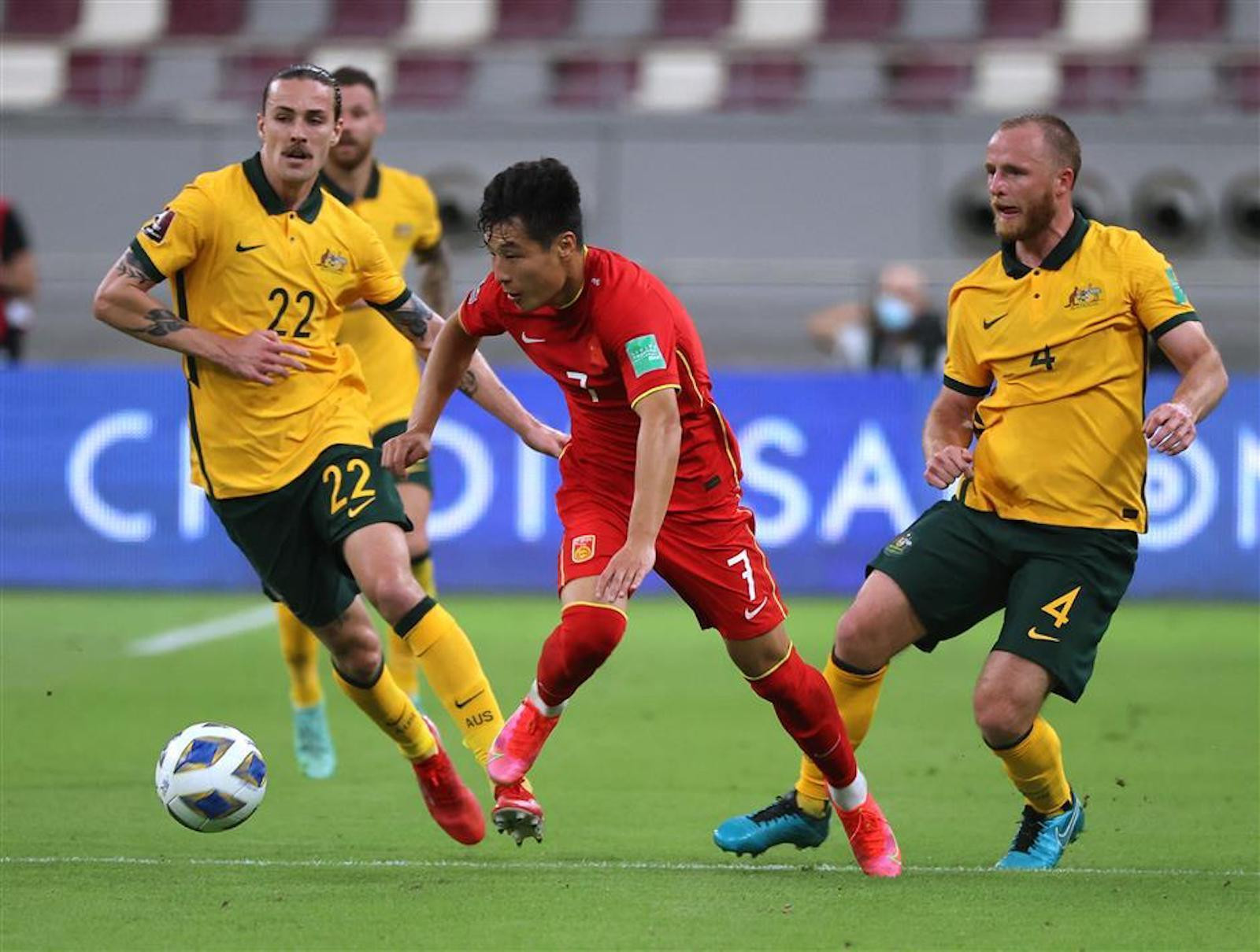 Tuyển Trung Quốc ghi bàn kém nhất vòng loại World Cup 2022 khu  vực  châu  Á - 2