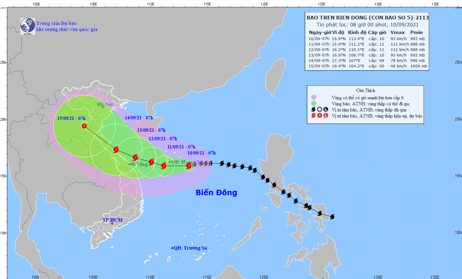Bão Chanthu hoành hành Tây Thái Bình Dương: Mắt bão đánh thẳng vào Đài Loan - Và còn ghì chân bão số 5 - Ảnh 3.