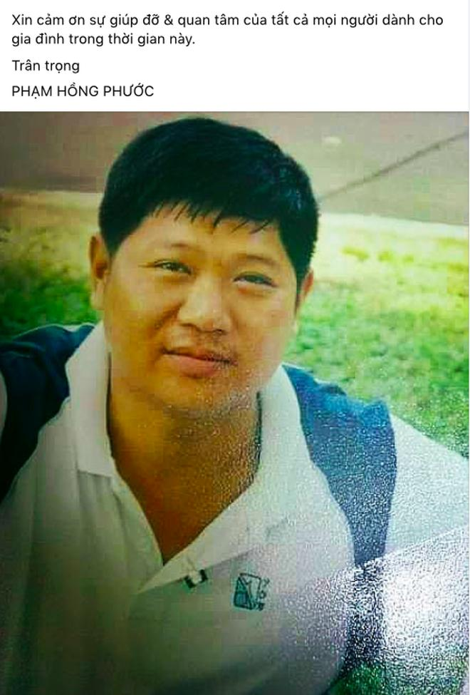Bố của Phạm Hồng Phước đột ngột qua đời ở tuổi 54-2