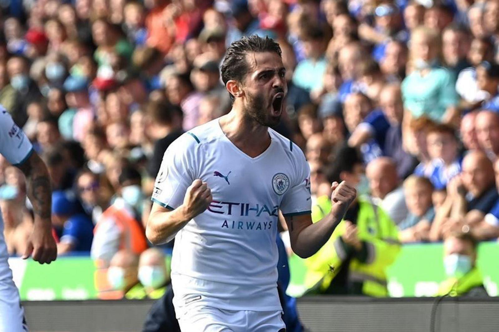 Thắng nhọc Leicester, Man City lên nhì bảng Ngoại hạng Anh - 2