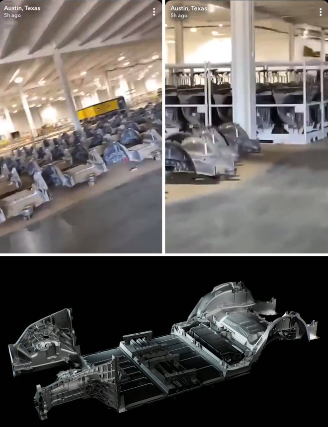Rò rỉ clip trong nhà máy Tesla, cho thấy một cuộc cách mạng trong sản xuất ô tô đang bắt đầu - Ảnh 2.