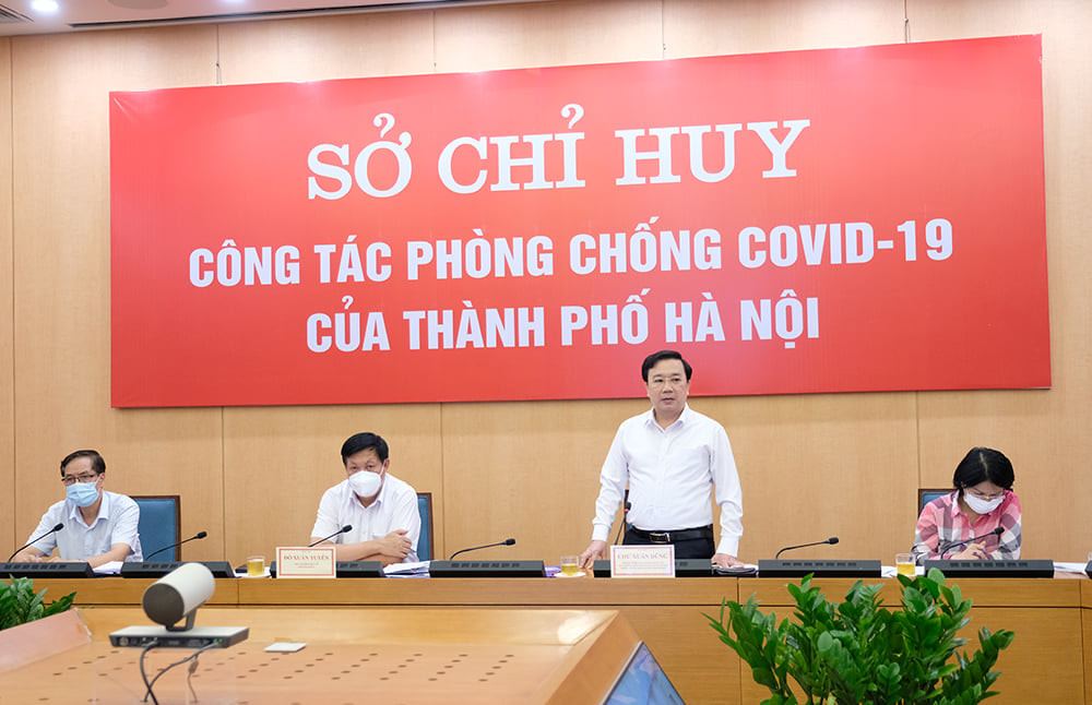 Thứ trưởng Đỗ Xuân Tuyên: Hà Nội phải xác định nhiệm vụ phòng chống dịch là cơ bản và lâu dài - Ảnh 4.