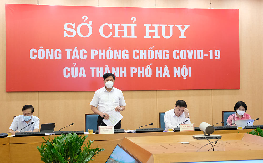 Thứ trưởng Đỗ Xuân Tuyên: Hà Nội phải xác định nhiệm vụ phòng chống dịch là cơ bản và lâu dài - Ảnh 5.