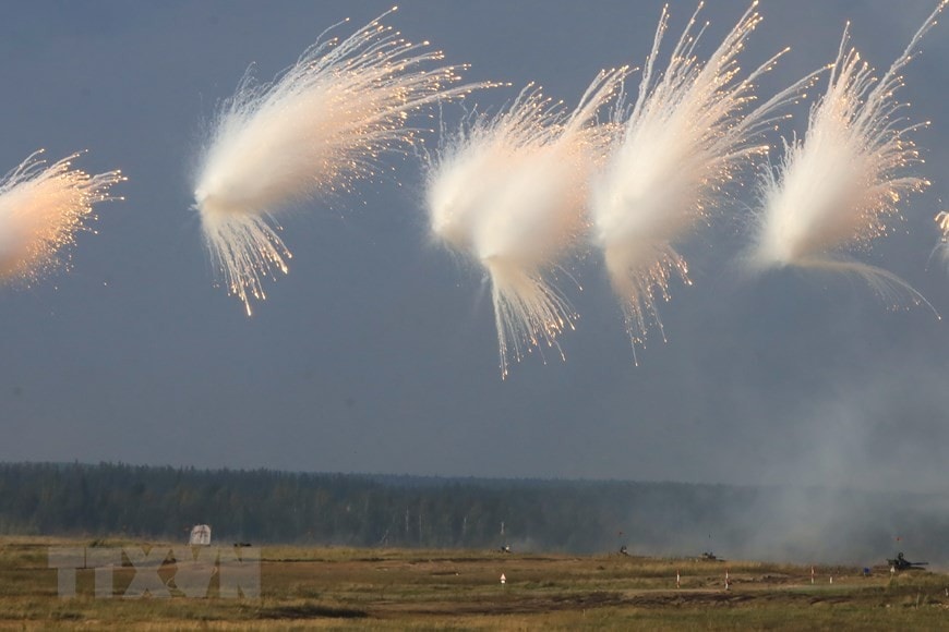 Cận cảnh màn khai hỏa tại cuộc tập trận Zapad-2021 Cận cảnh màn khai hỏa tại cuộc tập trận Zapad-2021
