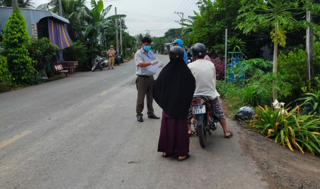 Công an An Giang quyết chiến tại tâm dịch ở huyện đầu nguồn biên giới.