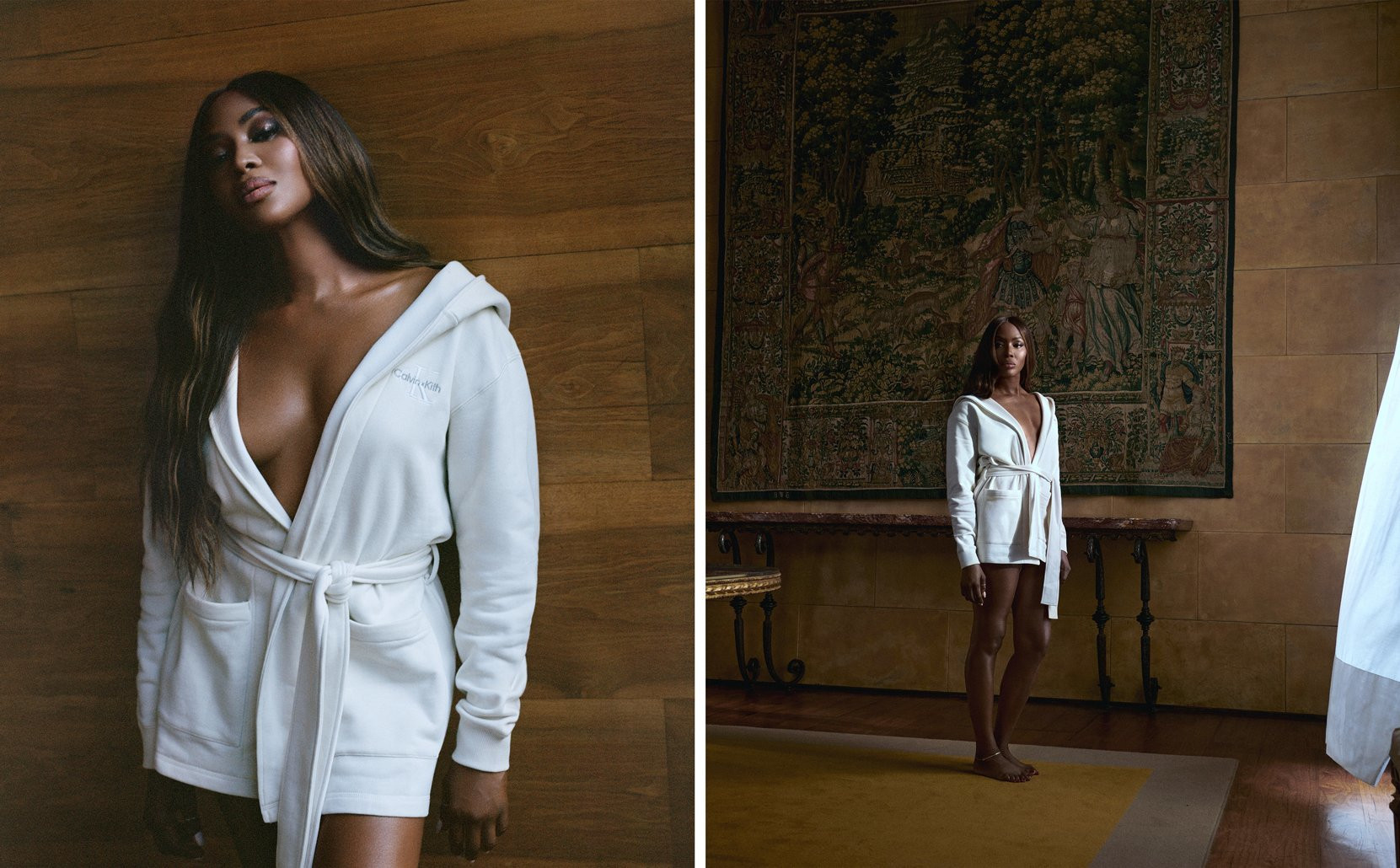 Naomi Campbell bán nude chụp ảnh thời trang ở tuổi 51