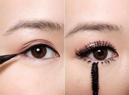 Sai lầm khi kẻ mắt khiến gương mặt già Sai lầm khi kẻ mắt khiến gương mặt già