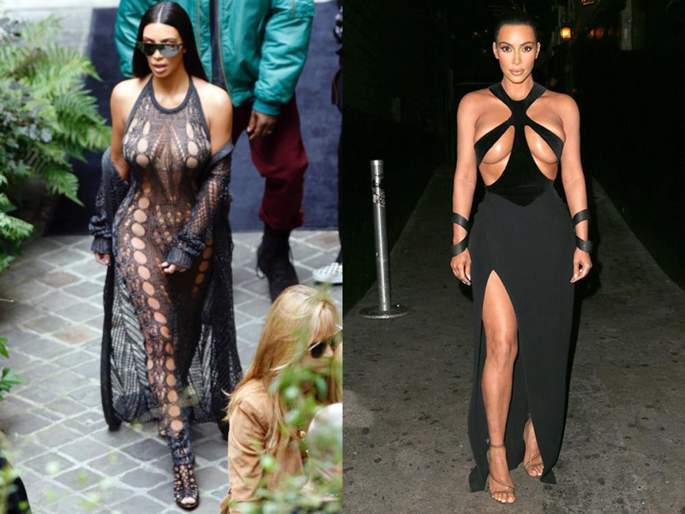 Chán khoe da thịt, Kim Kardashian đổi style kín mít không kẽ hở-1