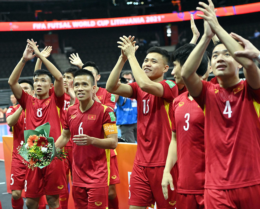 FIFA, AFC hết lời khen ngợi tuyển futsal Việt Nam