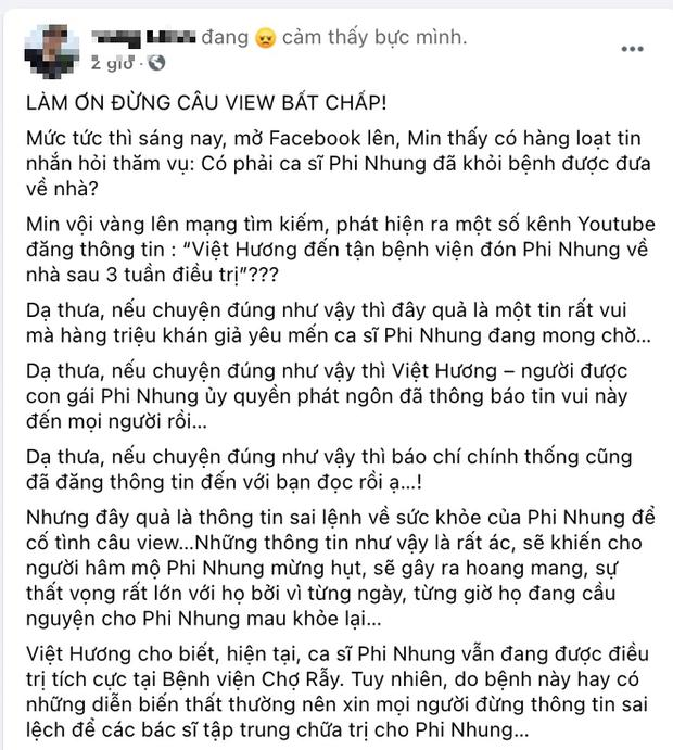Tin xấu bủa vây Phi Nhung, Mạnh Quỳnh van xin dân mạng!-3