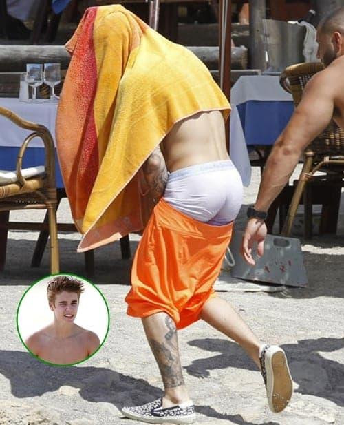 Tưởng lấy vợ trưởng thành hơn, Justin Bieber vẫn mê quần tụt quá lố-6