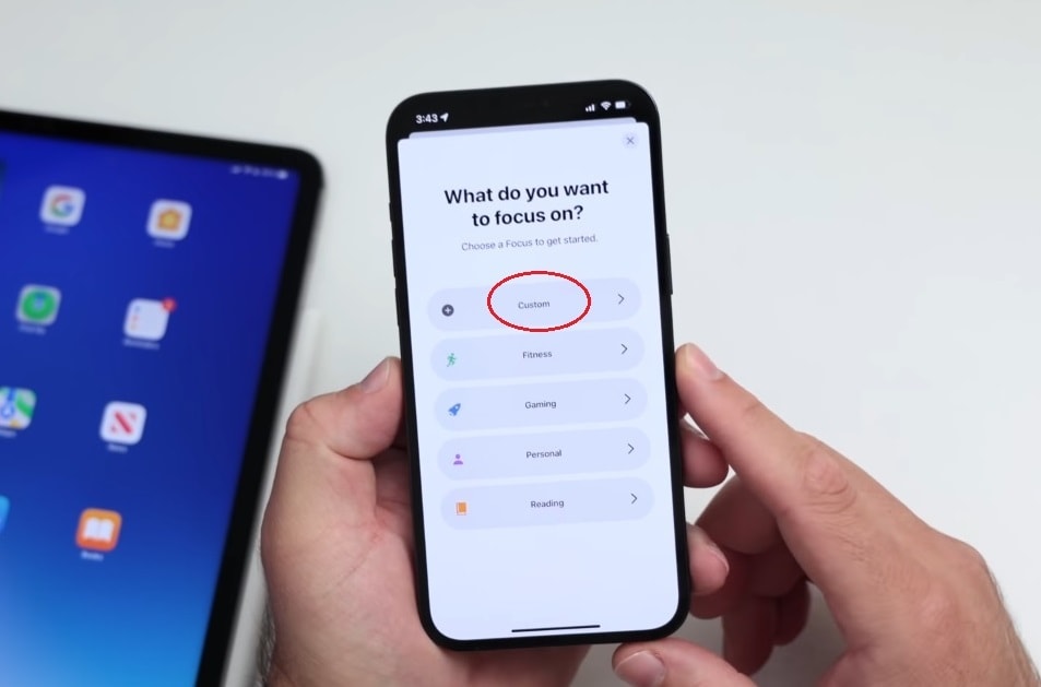 Hướng dẫn tạo chế độ tập trung trên iOS 15
