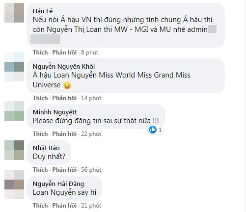 Fanpage Hoa hậu Việt Nam liên tục đăng tin sai sự thật-2
