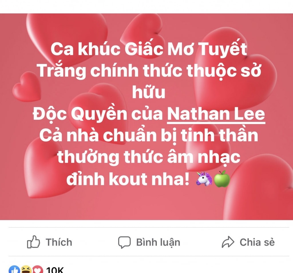 Nathan Lee mua độc quyền hit làm nên tên tuổi của Thủy Tiên