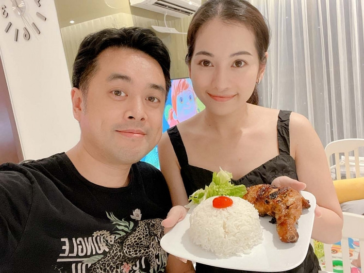 'Ở nhà vui mà': Dương Khắc Linh biểu diễn 'tay nghề' skincare cho vợ