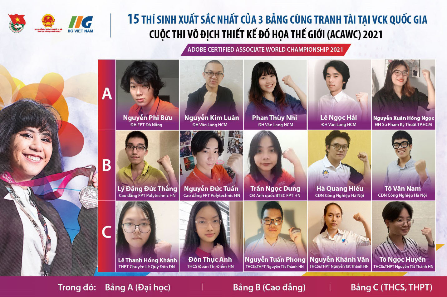 Tìm kiếm 3 đại diện Việt Nam dự chung kết thế giới cuộc thi thiết kế đồ họa