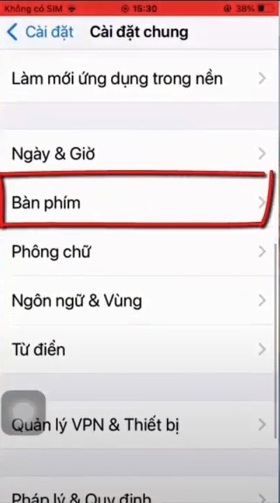 Hướng dẫn gõ tiếng Việt trên iOS 15 bằng tính năng lướt phím QuickPath