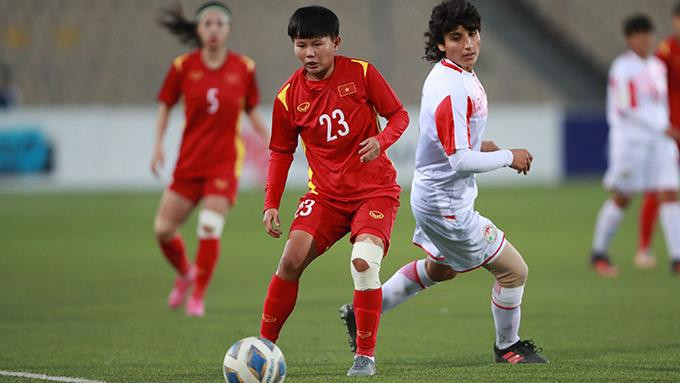 Đè bẹp Tajikistan, tuyển nữ Việt Nam giành vé dự Asian Cup 2022 - 1