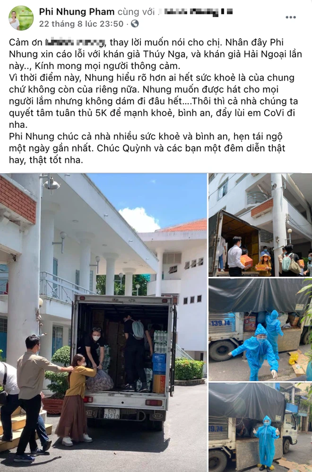 Những chia sẻ cuối cùng của ca sĩ Phi Nhung trước khi qua đời