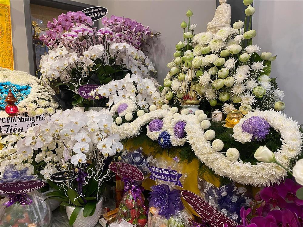 Dàn sao Việt gửi hoa viếng xếp đầy nhà riêng Phi Nhung-4