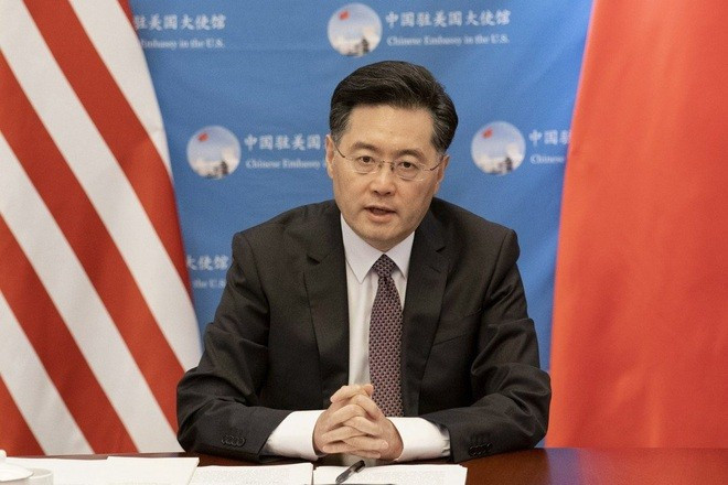 Đại sứ Trung Quốc tại Mỹ Tần Cương. (Nguồn: THX)