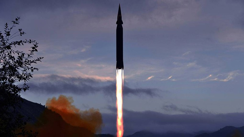 Tên lửa siêu thanh Hwasong-8. (Nguồn: TASS)