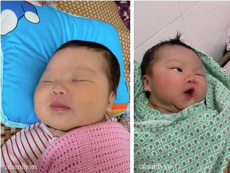 Mẹ Hà Nội bầu bí ăn ít mà sinh con cân nặng khủng - hội chị em đổ xô vào xin vía-3