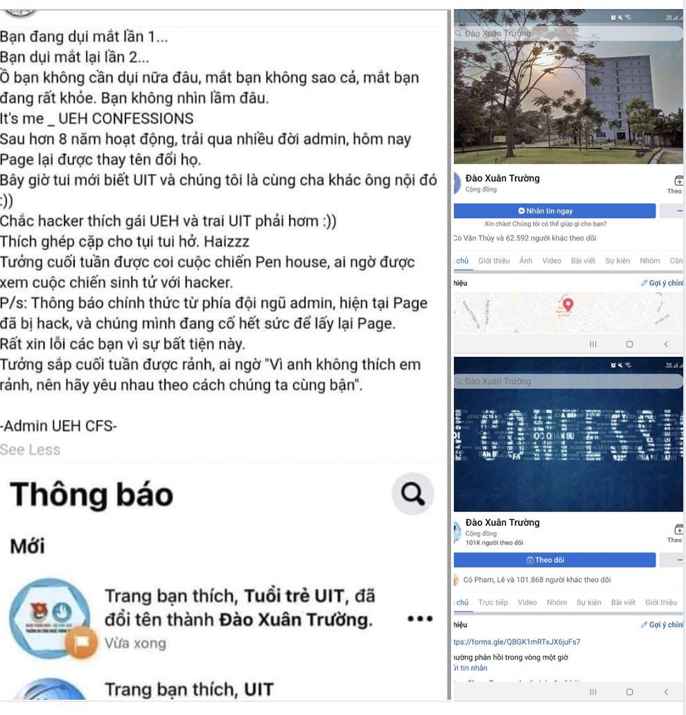 Hàng loạt confessions trường đại học bị đổi tên thành 'Đào Xuân Trường' - 1