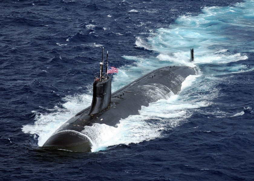 Tàu ngầm hạt nhân Mỹ USS Connecticut lớp Sea Wolf (SSN 22). (Nguồn: US Navy)