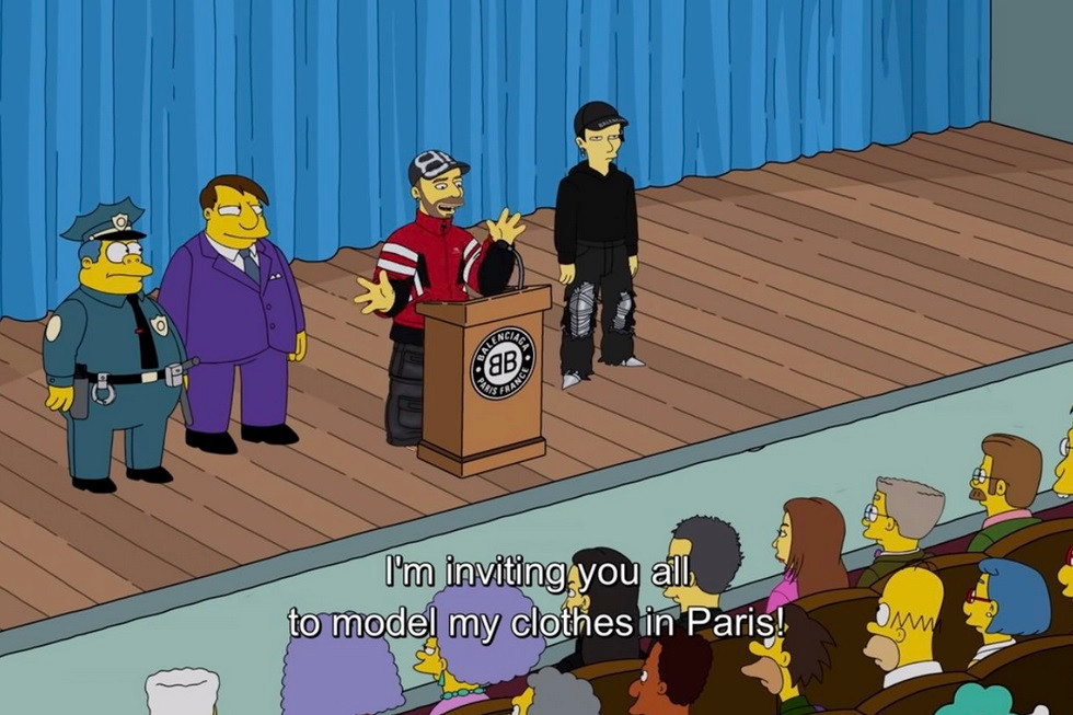 Balenciaga khiến khán giả tròn mắt khi đem gia đình Simpson lên sàn diễn - 3