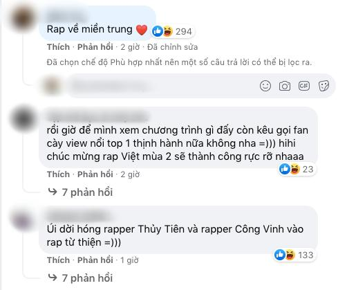 Thành Cry tung ảnh Rap Việt, nhiều người tranh thủ hỏi SAO KÊ-5