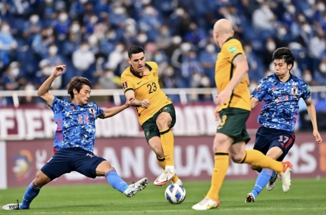 Quật ngã Australia, Nhật Bản trở lại đường đua giành vé World Cup 2022 - 2