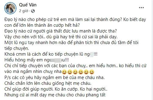 Quế Vân chửi bất chấp già trẻ những người bênh Hồ Văn Cường-3