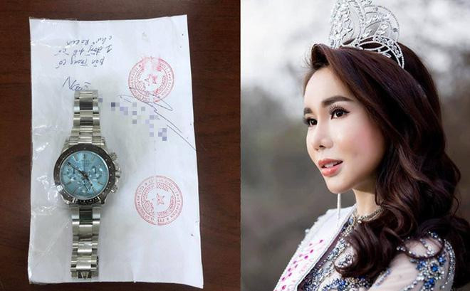 Lã Kỳ Anh trộm đồng hồ 2 tỷ bị chê bai: Hoa hậu thẩm mỹ tè le-1