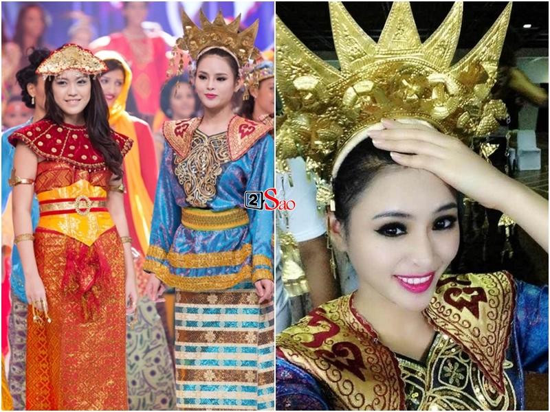 Đỗ Thị Hà hóa nữ tướng Bà Triệu khi thi Miss World 2021-6