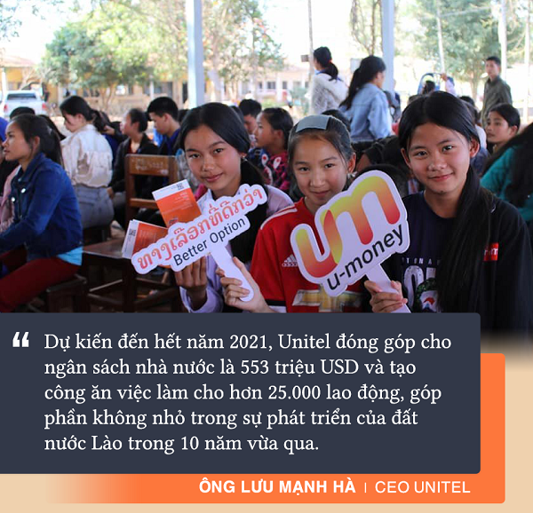 12 năm Unitel tại Lào: Cái khó của số 1 và khát vọng ‘sếu đầu đàn’ dẫn dắt cuộc cách mạng số