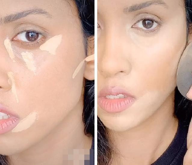 Tuyệt chiêu make-up siêu lạ từ TikTok, liệu có thích hợp ngoài đời?-2