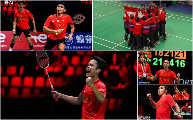 Đánh bại Trung Quốc, Indonesia vô địch giải cầu lông Thomas Cup - 1